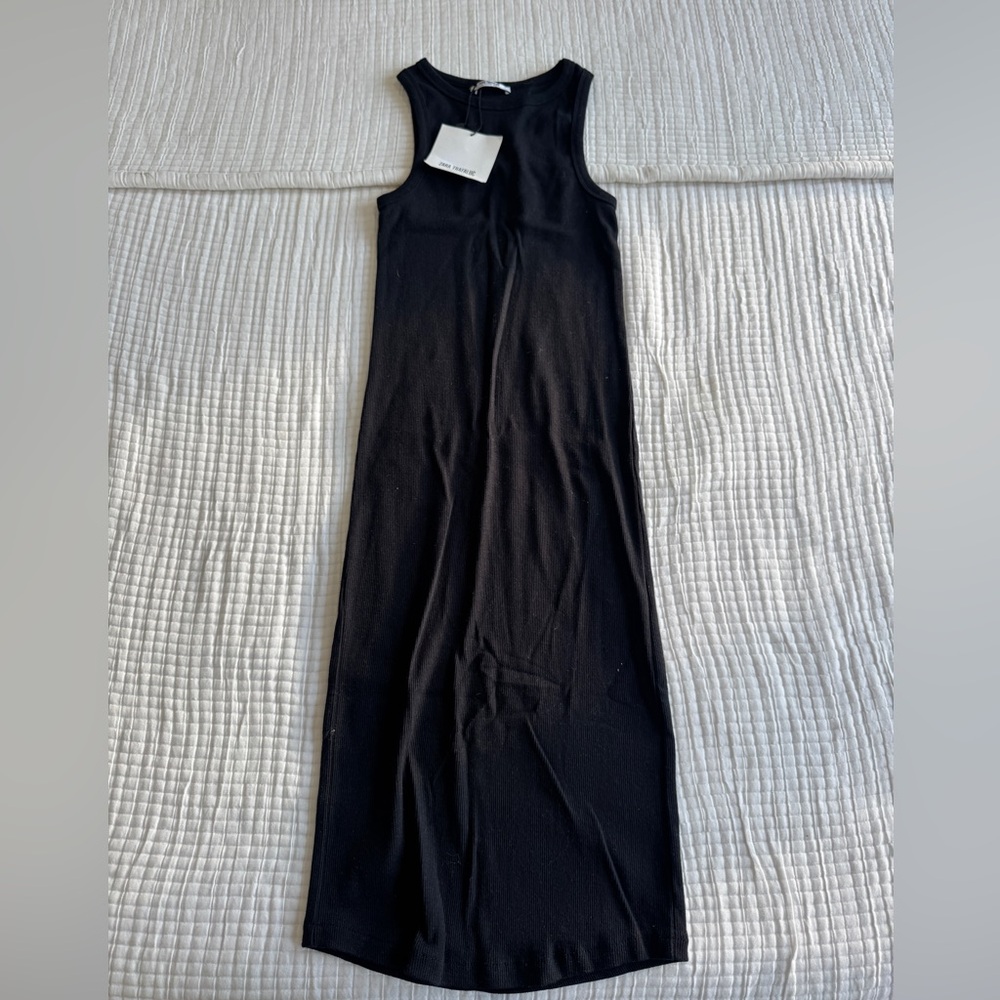 Zara Black Midi Dress